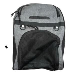 DEEGO Basketball Athletic Backpack Sports Bag Black Gray